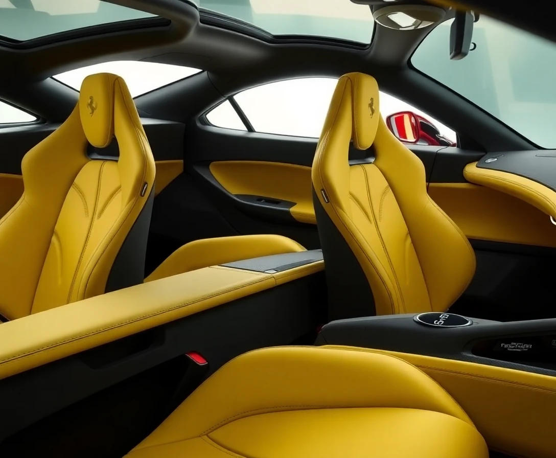 Ferrari SF90 Stradale, intérieur luxueux